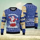 NFL Los Angeles Rams Ugly Christmas Sweater Santa Claus