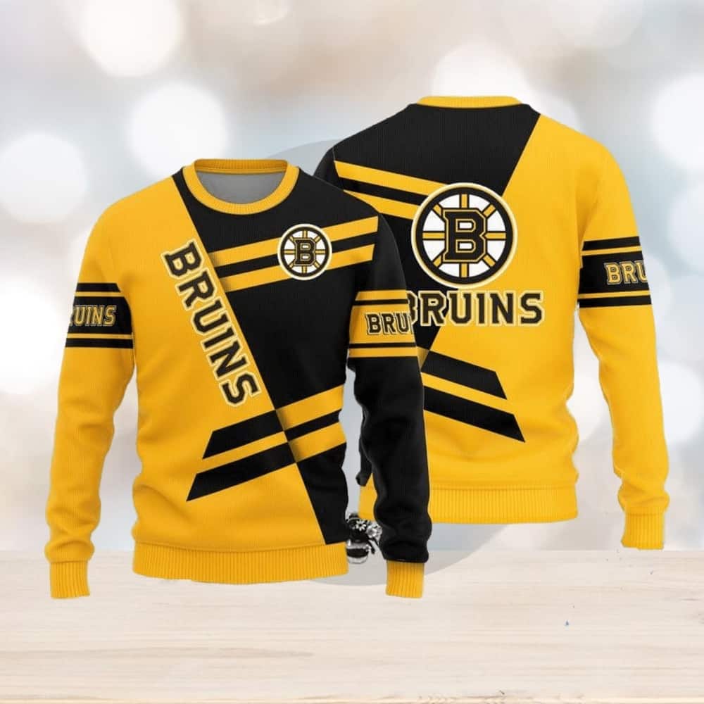 Basic NHL Boston Bruins Ugly Christmas Sweater
