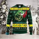Green Grinch NCAA Oregon Ducks Ugly Christmas Sweater Green Grinch NCAA Oregon Ducks Ugly Christmas Sweater