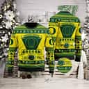 NCAA Oregon Ducks Ugly Christmas Sweater Custom Name