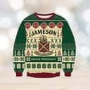 Jameson Irish Whiskey Ugly Christmas Sweater Winter Gift Snowflake Jameson Irish Whiskey Ugly Christmas Sweater Winter Gift Snowflake