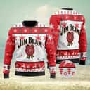 Jim Beam Beer Ugly Christmas Sweater Xmas Pattern Jim Beam Beer Ugly Christmas Sweater Xmas Pattern
