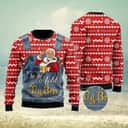Santa Ho Ho Hold My Beer Ugly Christmas Sweater