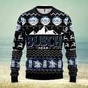Black Busch Beer Ugly Christmas Sweater Gift For Best Friends Black Busch Beer Ugly Christmas Sweater Gift For Best Friends