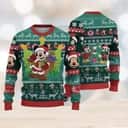 Disney Mickey And Friends Ugly Christmas Sweater Reindeer Disney Mickey And Friends Ugly Christmas Sweater Reindeer