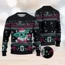 Cute Baby Yoda Stormtrooper Ugly Christmas Sweater