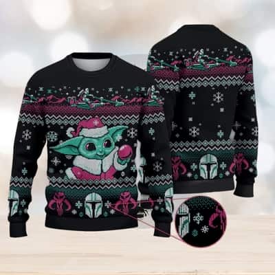 Cute Baby Yoda Stormtrooper Ugly Christmas Sweater