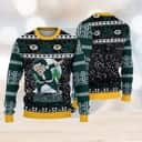 NFL Green Bay Packers Ugly Christmas Sweater Dabbing Santa