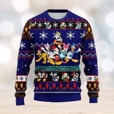 Disney Mickey Mouse And Friends Ugly Christmas Sweater Disney Mickey Mouse And Friends Ugly Christmas Sweater