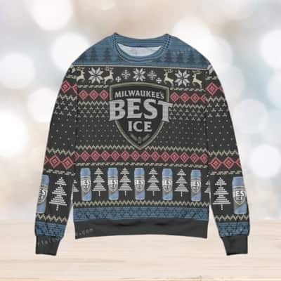 Milwaukee Is Best Ice Beer Ugly Christmas Sweater