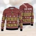 Captain Morgan Rum Ugly Christmas Sweater Custom Name