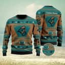 NCAA Coastal Carolina Chanticleers Ugly Christmas Sweater Custom Name