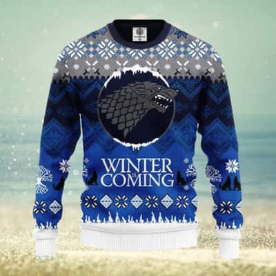 Game Of Thrones Ugly Christmas Sweater Winter Is Coming Game Of Thrones Ugly Christmas Sweater Winter Is Coming