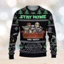 Star Wars Ugly Christmas Sweater Stay Home And Watch
