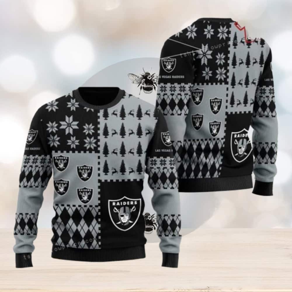 NFL Las Vegas Raiders Ugly Christmas Sweater NFL Las Vegas Raiders Ugly Christmas Sweater