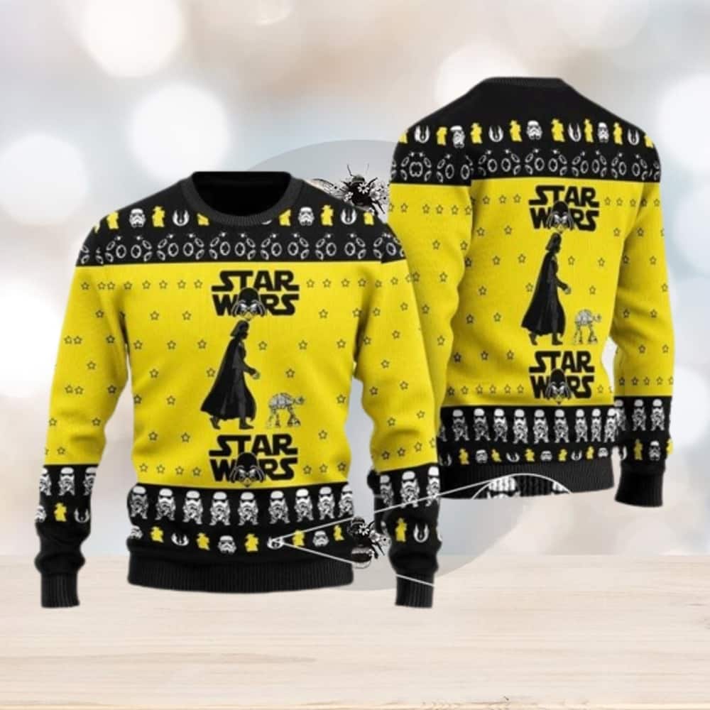Star Wars Darth Vader Battle Of Hoth Ugly Christmas Sweater