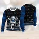 Funny Deer NFL Indianapolis Colts Ugly Christmas Sweater