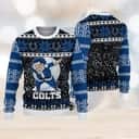 NFL Indianapolis Colts Ugly Christmas Sweater Dabbing Santa NFL Indianapolis Colts Ugly Christmas Sweater Dabbing Santa