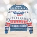Natural Light Beer Ugly Christmas Sweater Natural Light Beer Ugly Christmas Sweater