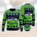 NFL Seattle Seahawks Ugly Christmas Sweater Snowflakes Pattern NFL Seattle Seahawks Ugly Christmas Sweater Snowflakes Pattern
