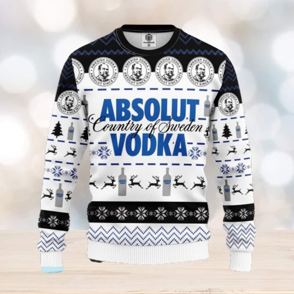 Volka Ugly Christmas Sweater Absolut Country Of Sweden