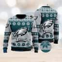 NFL Philadelphia Eagles Ugly Christmas Sweater Snowflakes Pattern NFL Philadelphia Eagles Ugly Christmas Sweater Snowflakes Pattern