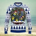 Cute Minion NFL Indianapolis Colts Ugly Christmas Sweater Cute Minion NFL Indianapolis Colts Ugly Christmas Sweater