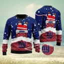 NFL New York Giants Ugly Christmas Sweater Santa Claus