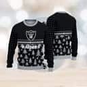 NFL Las Vegas Raiders Ugly Christmas Sweater Tree