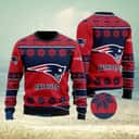 NFL New England Patriots Ugly Christmas Sweater Snowflakes Pattern NFL New England Patriots Ugly Christmas Sweater Snowflakes Pattern