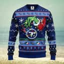 Blue Grinch NFL Tennessee Titans Ugly Christmas Sweater Blue Grinch NFL Tennessee Titans Ugly Christmas Sweater