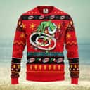 Red Grinch NHL Carolina Hurricanes Ugly Christmas Sweater Red Grinch NHL Carolina Hurricanes Ugly Christmas Sweater