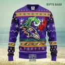 Grinch NFL Baltimore Ravens Ugly Christmas Sweater