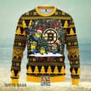 Cute Minion NHL Boston Bruins Ugly Christmas Sweater Cute Minion NHL Boston Bruins Ugly Christmas Sweater