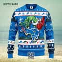 Blue Grinch NFL Detroit Lions Ugly Christmas Sweater Blue Grinch NFL Detroit Lions Ugly Christmas Sweater
