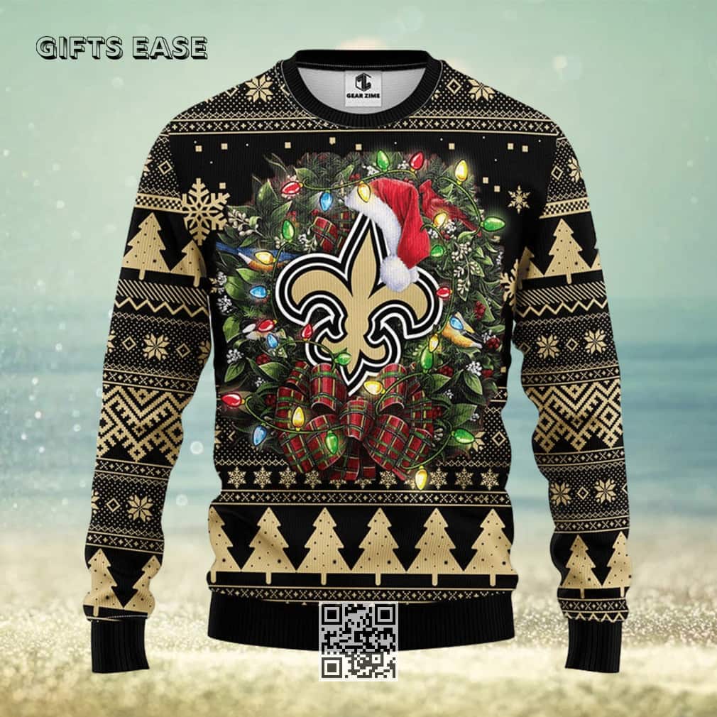 NFL New Orleans Saints Ugly Christmas Sweater NFL New Orleans Saints Ugly Christmas Sweater