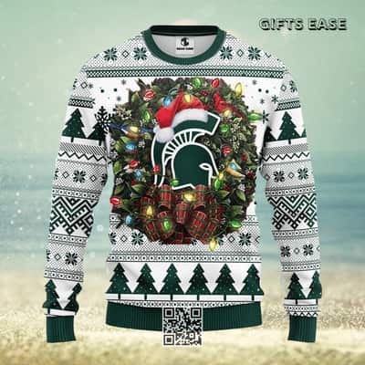 NCAA Michigan State Spartans Ugly Christmas Sweater