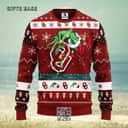 Red Grinch NCAA Oklahoma Sooners Ugly Christmas Sweater