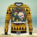 Cute Minion NFL Pittsburgh Steelers Ugly Christmas Sweater Cute Minion NFL Pittsburgh Steelers Ugly Christmas Sweater