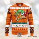 Orange Grinch NCAA Texas Longhorns Ugly Christmas Sweater