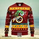 Red Grinch NFL Washington Redskins Ugly Christmas Sweater Red Grinch NFL Washington Redskins Ugly Christmas Sweater