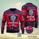 MLB Atlanta Braves Ugly Christmas Sweater Custom Name