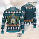 Totoro Ugly Christmas Sweater No-Face Jiji