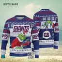 The Grinch NFL New York Giants Ugly Christmas Sweater The Grinch NFL New York Giants Ugly Christmas Sweater