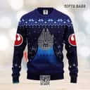 Navy Blue Star Wars Ugly Christmas Sweater Navy Blue Star Wars Ugly Christmas Sweater