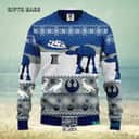 Blue Star Wars Ugly Christmas Sweater Battle Of Hoth