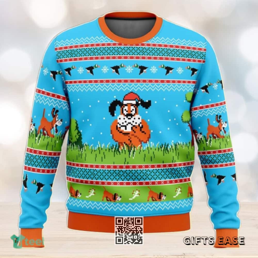 Cool Duck Hunt Ugly Christmas Sweater Gift For Friends Cool Duck Hunt Ugly Christmas Sweater Gift For Friends