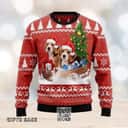 Beagle Ugly Christmas Sweater Reindeer Pine Tree Beagle Ugly Christmas Sweater Reindeer Pine Tree