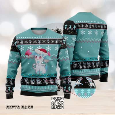 Sylveon Ugly Christmas Sweater Xmas Gift