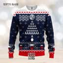 Star Wars Fight Ship Ugly Christmas Sweater Pine Tree